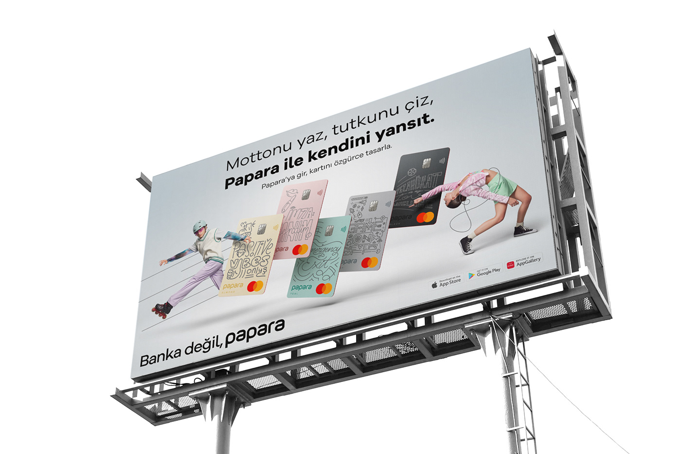 Typography Merge in Card Design